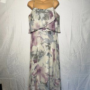 Mori Lee Long Floral Dress